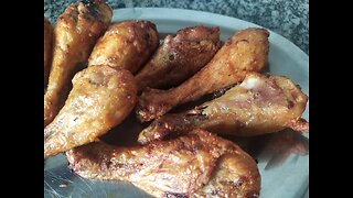 Coxa de frango na Air Fryer