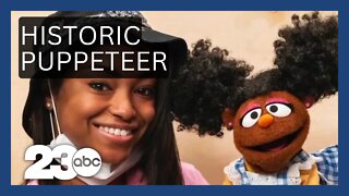 First Black woman puppeteer to join Sesame Street