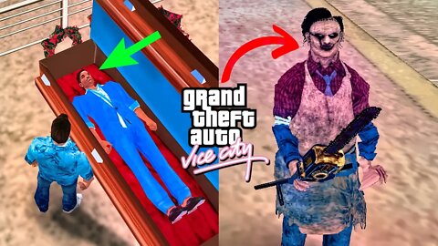 What Happens If You Visit Lance Vance Grave in GTA Vice City? (Secret Place & Leatherface Myth)