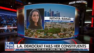 Jesse Watters, Nithya Raman (Like The Noodle) LA City Council Woman