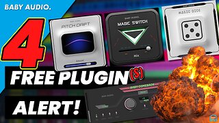 FREE PLUGIN ALERT - 4 FREE PLUGINS from BABY AUDIO 🔥