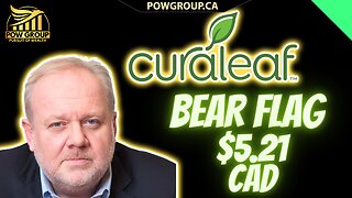 Curaleaf Potential Bear Flag Targeting $5.21CAD, CURA Stock Analysis