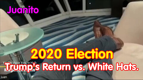 Juanito Unveils Explosive: 2020 Election, Trump's Return, and the Battle of Demons vs. White Hats.