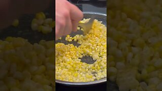 Cooking up some spicy creamed corn #asmr