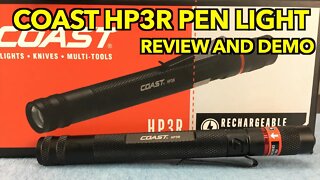 Coast HP3R Rechargeable Pen Light ~ Review