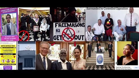 ANTIFA Gatekeep Freemasonry at Vote No Rally - Natasha Wanganeen, Cindy Roberts & Mark Aldridge