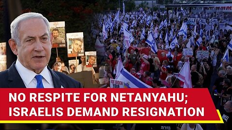 End Of Netanyahu? Tel Aviv Police Clash With Tel Aviv Protesters; Yair Lapid Lambasts Bibi | Watch