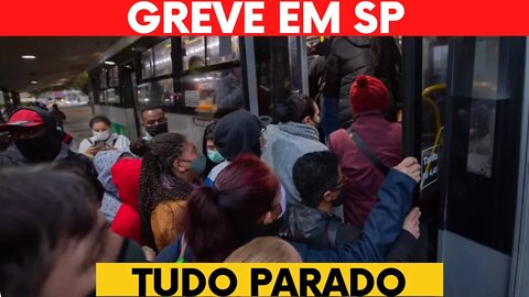 GREVE DE ÔNIBUS EM SÃO PAULO