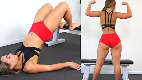 Fitness Girls Intense Home Workout To Get In Top Shape For Competition