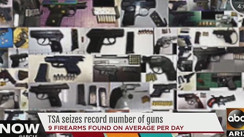 TSA seizes record number of guns