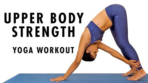 Yoga Building Strength for Upper Body, Energetic, Burn Calories! with Sheena