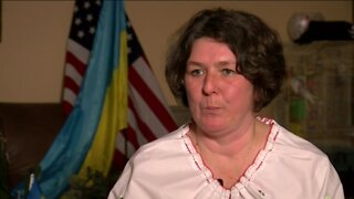 Local Ukrainian family in constant contact with family, friends back home