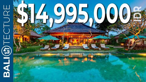 INSIDE a $14,995,000 idr TRADITIONAL MANSION in BALI INDONESIA | Luxury Real Estate