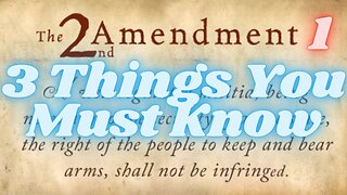 Court101- 2nd Amendment Does Not Grant You the Right You Think.