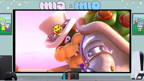 Mia Mio día de video juegos #1 Super Mario Odyssey.