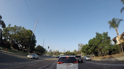 Blasian Babies DaDa Drives Mission Bay Park To Clairemont Mesa And Back (1440 Time Lapse Up Angle)