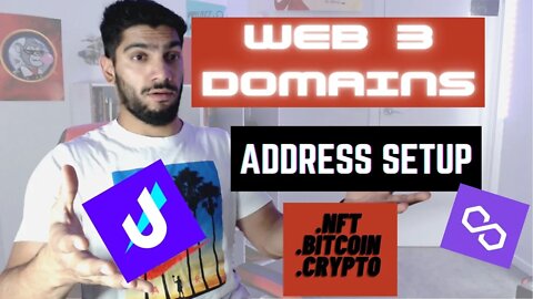 HOW TO SETUP CRYPTO ADDRESS with UNSTOPPABLE DOMAINS?