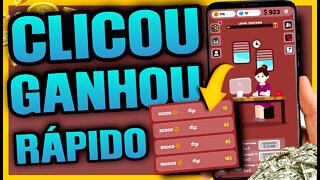 [EXCLUSIVO] NOVO APP de JOGO que GANHA DINHEIRO de VERDADE CLICANDO NA TELA