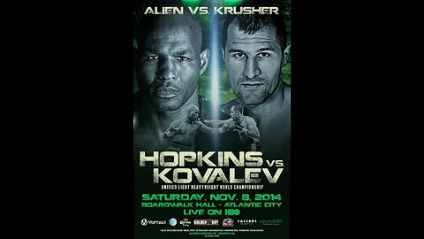 Sergey Kovalev vs. Bernard Hopkins - Nov 08 2014 - Boardwalk Hall, Atlantic City, NJ