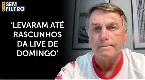 Exclusivo: Bolsonaro dá detalhes inéditos de operação da PF contra o filho Carlos | #osf