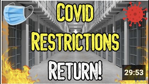 IT'S HAPPENING! - COVID RESTRICTIONS RETURN! - Alex Jones Was Right