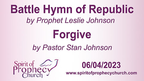 Origin and Meaning of Battle Hymn Republic / Forgive 06/04/2023