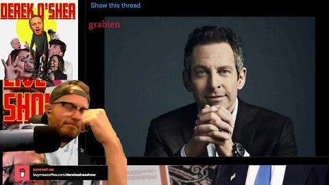 Sam Harris DOUBLES DOWN on INSANE COMMENTS!