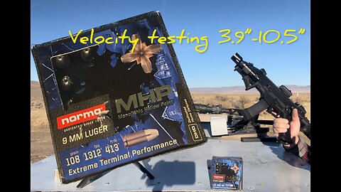 Norma 9mm 108gr MHP velocities