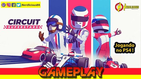 🎮 GAMEPLAY! Jogamos CIRCUIT SUPERSTARS no PS4 e ele realmente é divertido! Confira nossa Gameplay!