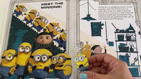 MINIONS RISE OF GRU TOYS KIDS READ ALOUD STORYTIME
