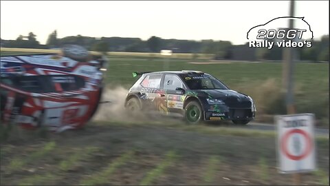 Ypres Rally 2023 Day1 BIG CRASH Lefebvre &_Best of by 206GT