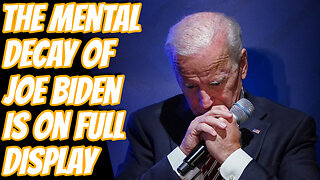 Special Counsil Rules Joe Biden Not Responsible For Committing Felonies Due To Cognitive Decline