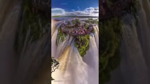 Iguazu Falls | Read Description #waterfall #IguazuFalls #shorts #nature | Your Vision's Factory