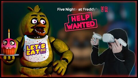 Me cagando no FNAF pra VR! Five Nights at Freddy's Help Wanted