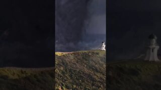 Tornado formation on the coast