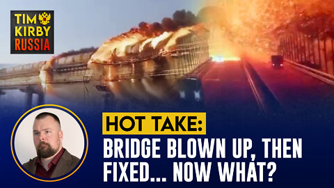 Kiev Blew up the Crimean Bridge, Moscow fixed it, Now what?