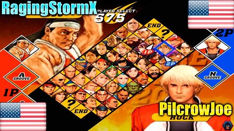 Capcom Vs. SNK 2 Mark Of The Millennium 2001 (RagingStormX Vs. PilcrowJoe) [U.S.A. Vs. U.S.A.]