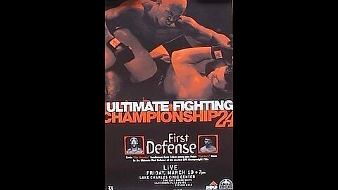 UFC 24:- First Defense