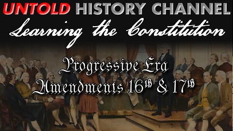 Learning The Constitution | 18th, 19th & 20th Amendments - Prohibition & Suffrage