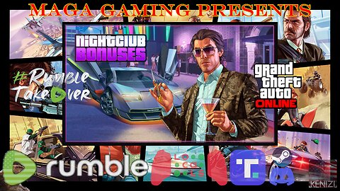 Official Rockstar Newswire, then some GTAO - Nightclub Bonuses Week: Friday w/ Sandking