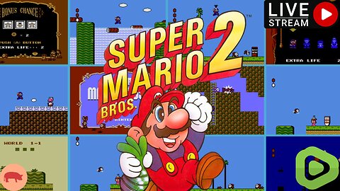 Super Mario Bros. 2 Full Gameplay