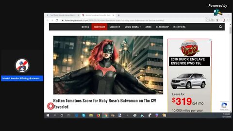 Mortal Kombat Movie And Batwoman Rotten Tomatoes Score