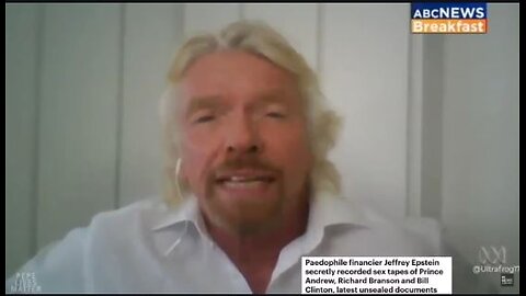 Richard Branson, Britain's worst pedophile and Epstein, Trump et al