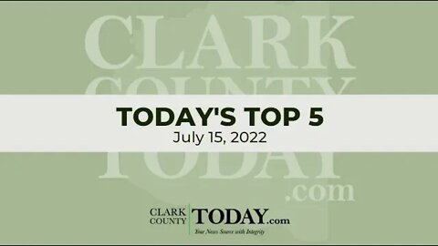 📰 Today's Top 5 • July 15, 2022