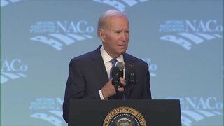 President Biden speaks on shootings at MSU