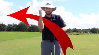 This Simple Drill Will Quickly Get You Shallowing The Golf Club | Reverse Arm Wrestle Drill