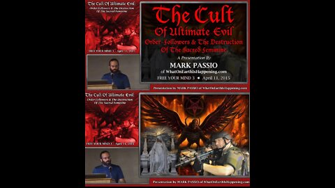 The Cult Of Ultimate Evil 👺 presentation by Mark Passio