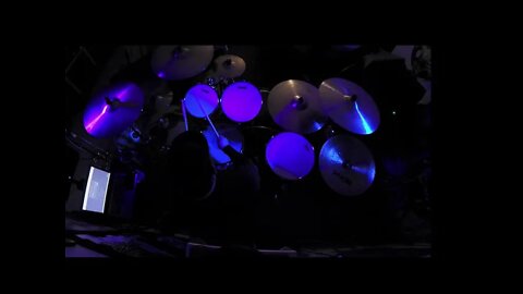 Rush, " Lakeside Park " Drum Cover ( Total Improv) Never played before. Just for fun.