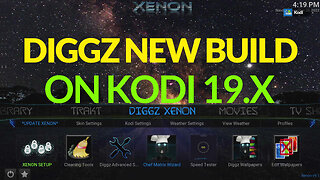 Diggz Build Xenon on Kodi 19.X