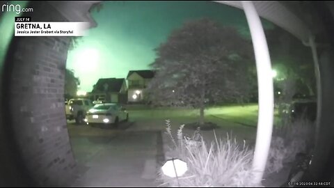 Huge Green Meteor Lights Up Louisiana Sky